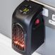 Портативний обігрівач з терморегулятором від мережі 400 Вт Handy Heater Керамічний тепловентилятор в розетку 6638 фото 2