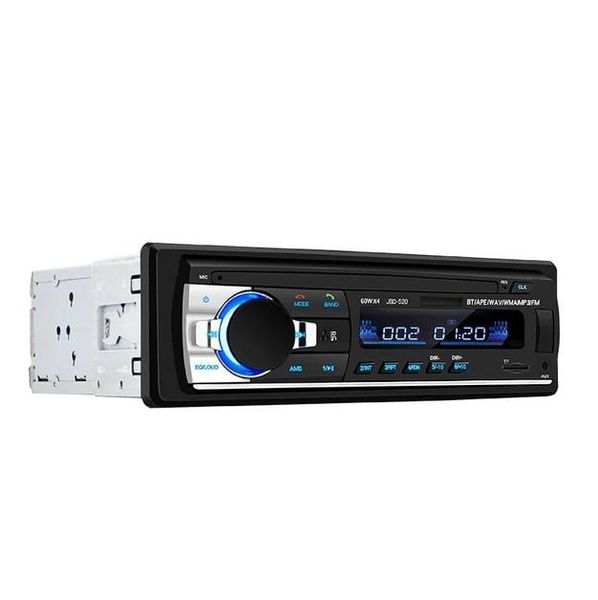 Мощная автомагнитола с чистым звуком JSD 520 BT 1DIN USB AUX Радио Bluetooth 39524 фото