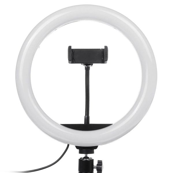 Кільцева RGB лампа 26 см, MJ26 Soft Ring Light, Світлодіодна лампа для селфі 62902 фото