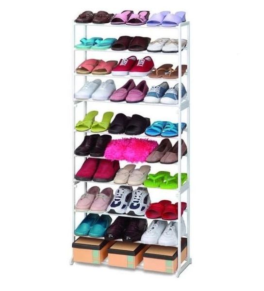 Полиця для зберігання взуття Lindo Amazing Shoe Rack, стелаж для взуття 3690 фото