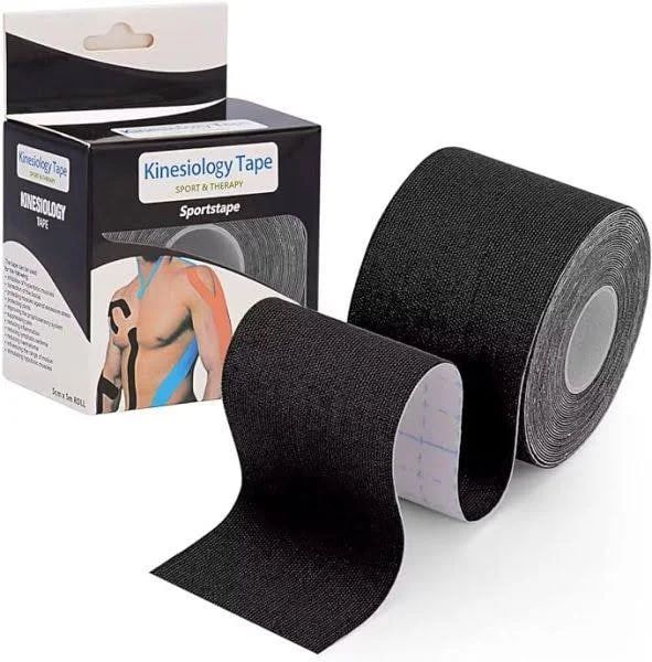 Кинезио тейп 5 метров Kinesiology tape, эластичный пластырь для тела, спины и шеи 42145 фото