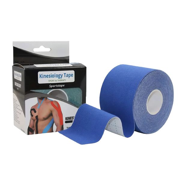 Кінезіо тейп 5 метрів Kinesiology tape, еластичний пластир для тіла, спини та шиї 42145 фото