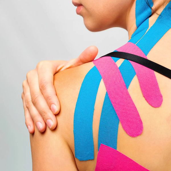 Кінезіо тейп 5 метрів Kinesiology tape, еластичний пластир для тіла, спини та шиї 42145 фото