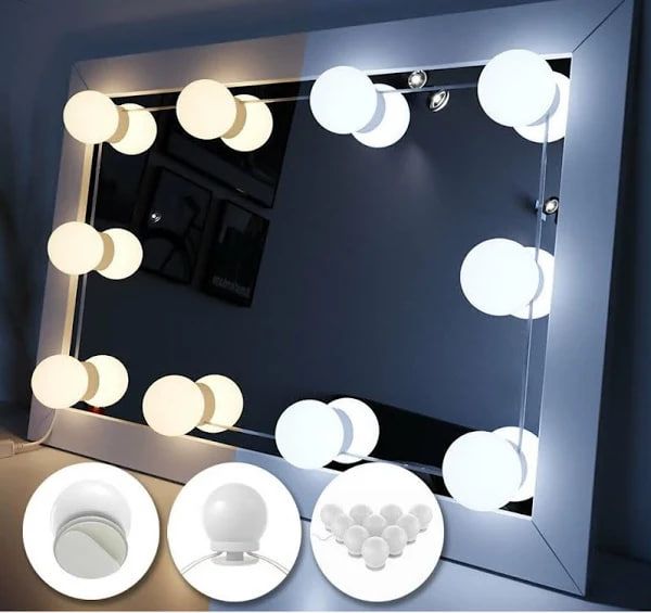 Светодиодная LED подсветка для зеркала с регулировкой яркости Mimo Mirror Lights 39058 фото