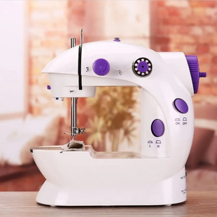 Портативна швейна машинка зі столом Mini Sewing SM202A машинка для шиття 5746 фото