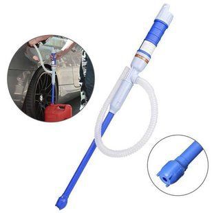 Портативний насос для перекачування палива води Turbo Pump Автоматичний сифон 56378 фото