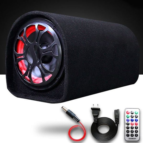 Активный сабвуфер в автомобиль 600 Вт Car Speaker Subwoofer ZX-6 CM 3019 фото