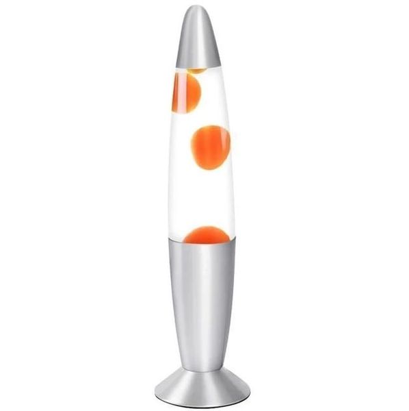 Світлодіодна настільна лампа Lindo Lava Lamp лампа з підсвічуванням, Помаранчева 925577 фото