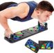 Доска для отжиманий 14 в 1 Foldable push up board, Универсальные упоры для разных групп мышц 42183 фото 1