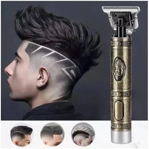 Триммер для бороды со съемными насадками Hair Clipper T9 Аккумуляторная машинка для стрижки волос 1728 фото