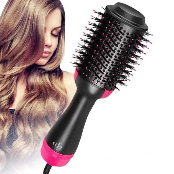 Фен-щетка для волос 3 в 1 One Step Hair Dryer фен для укладки волос стайлер 1359 фото