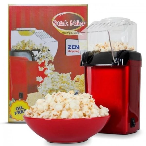 Апарат для виготовлення попкорну Tilly Popcorn Maker 1200 Вт Попкорниця  272036 фото