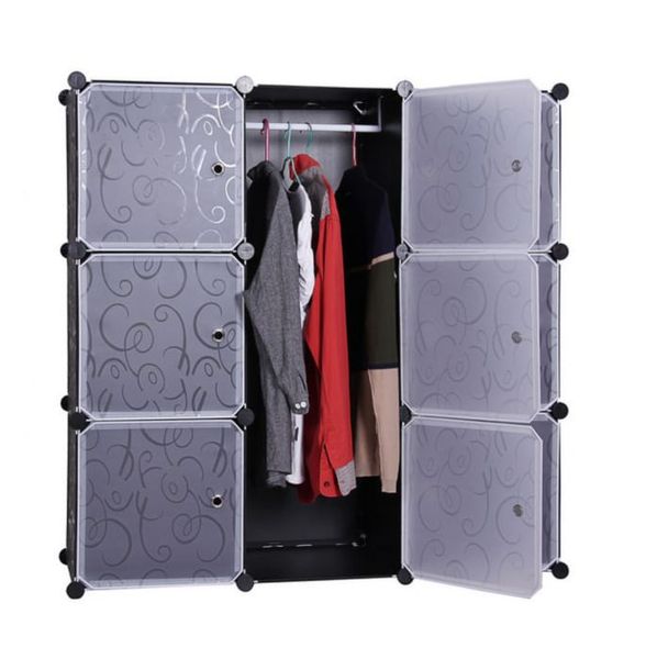 Шафа складана пластикова Storage Cube Cabinet YМР 39-61 110х110х35 см 6615 фото