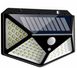 Уличный фонарь-прожектор на солнечной батарее 100 LED 10W Solar CL-100 с датчиком движения 6441 фото 4