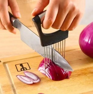 Кухонний універсальний тримач для різання з нержавіючої сталі Kitchen holder 37156 фото