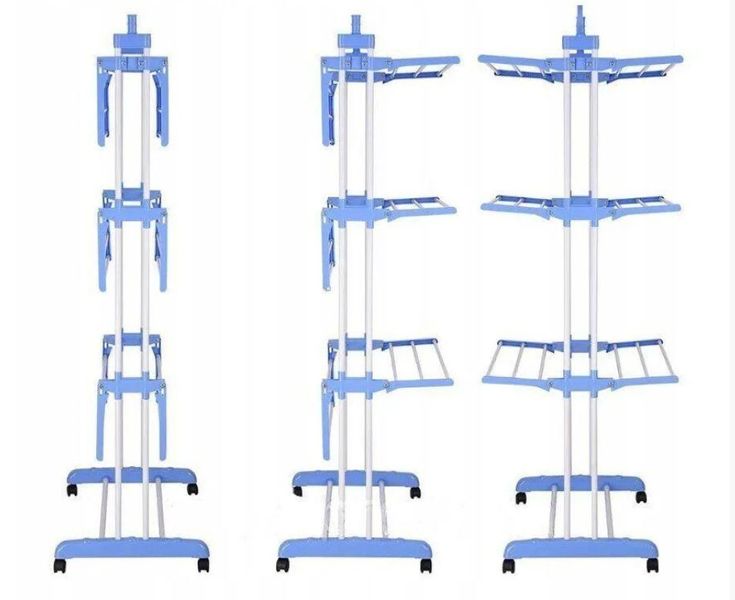 Підлогова стійка-сушарка для білизни Garment Rack with Wheels 173 см 6274 фото